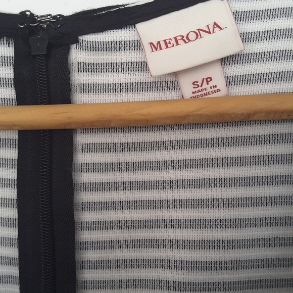 NWOT Merona Sriped Dress - Picture 3 of 6